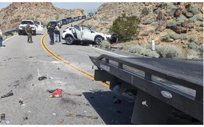 California Highway Tragedy: 75-Year-Old Man Killed in Collision near Vista Point