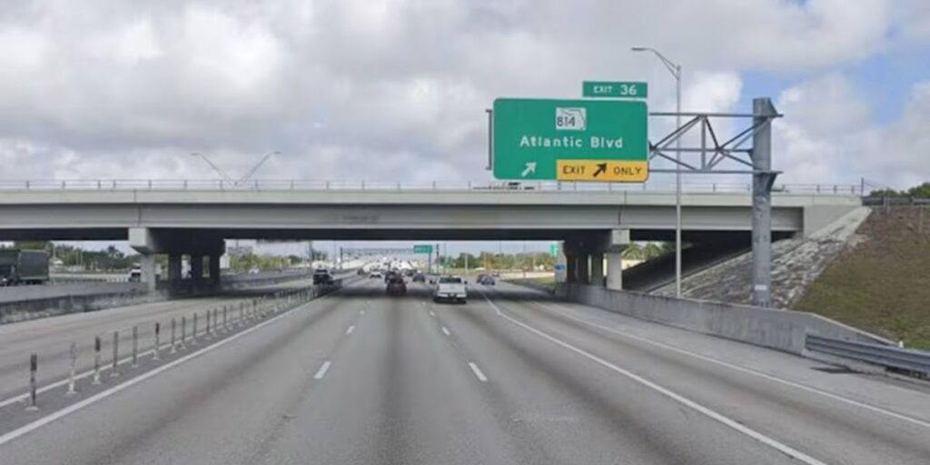 Deadly Crash on I-95 Near Pompano Beach Leaves 50-year-old Motorcyclist Dead, Road Closed for Hours