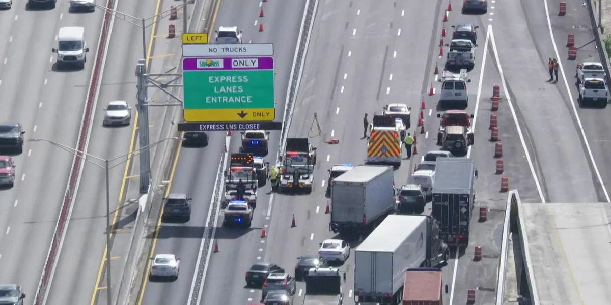 Deadly Crash on I-95 Near Pompano Beach Leaves 50-year-old Motorcyclist Dead, Road Closed for Hours