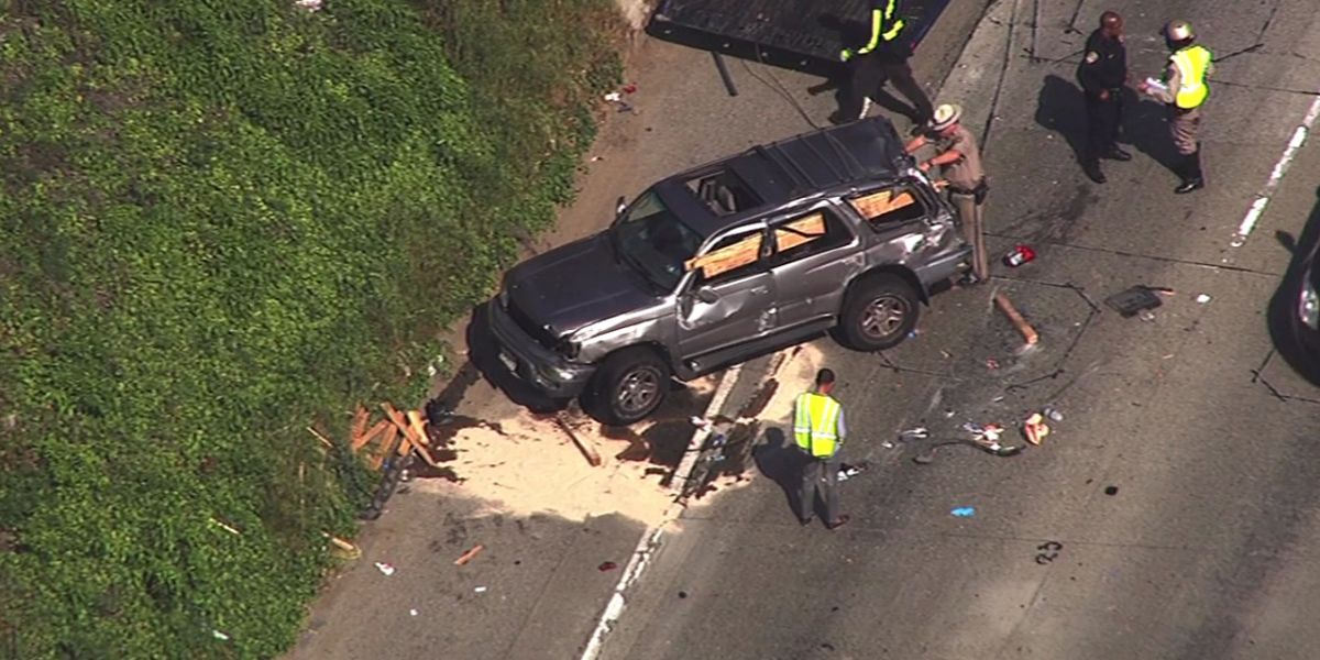 Injury Crash Overturns Vehicle, Shuts Down Lanes on I-680 in Milpitas for Hours