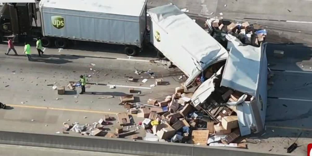 Man Dies After Colliding With Dump Truck on LBJ Freeway Near High Five, Dallas Police Say