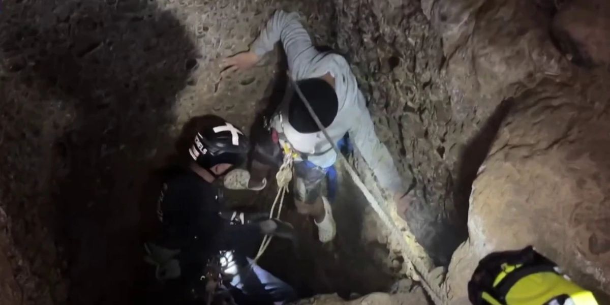 Northern California Rescue 16-Year-Old Boy Freed from 50-Foot Deep Mine Shaft