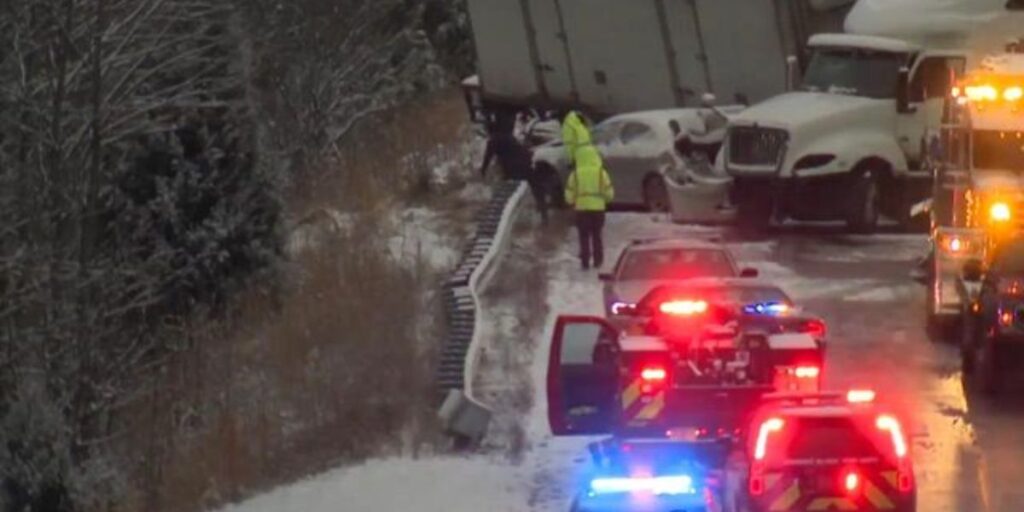 Tragic 53-vehicle Pileup on I-40 in Orange County Kills 78-year-old Woman, Multiple Crashes Reported Across North Carolina