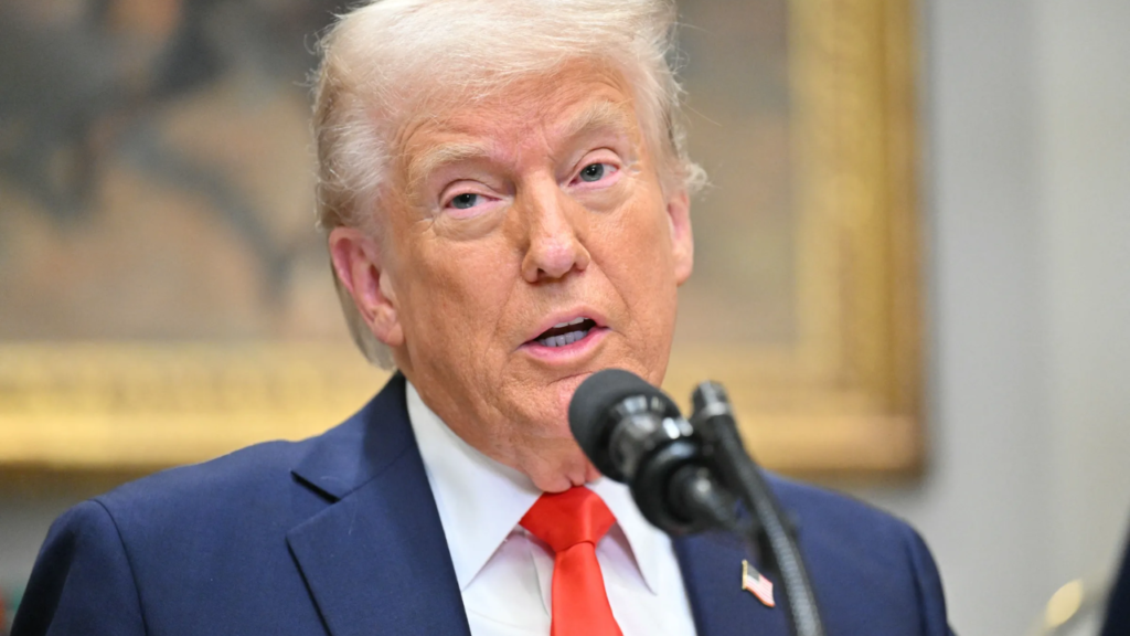Trump Defends Blaming Biden for Weak GDP Numbers After Taking Credit for Strong Economic Data