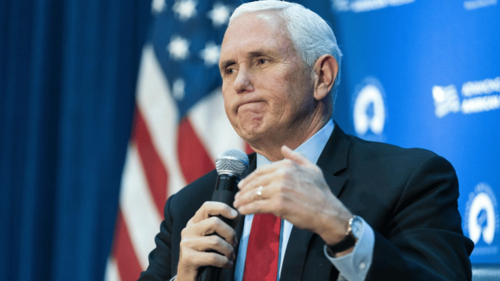 Former Vice President Mike Pence Receives Courage Award from the Kennedy Family for Defending Democracy