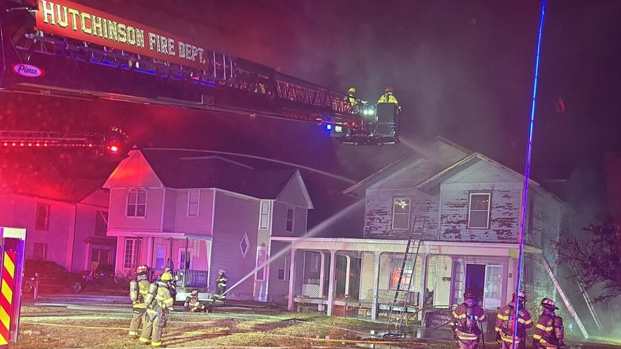 Hutch Fire Department Responds to Early Morning House Fire in Residential Area