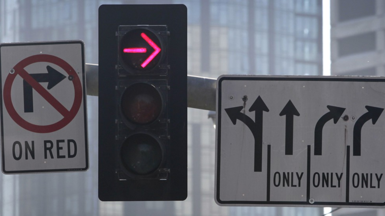Study Questions Effectiveness of Right Turn on Red Bans