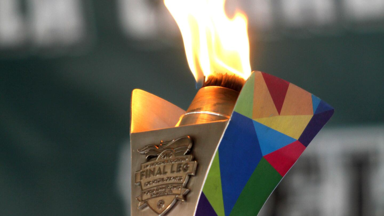 Law Enforcement and Athletes Carry Torch as Special Olympics Take Place at Southeastern University