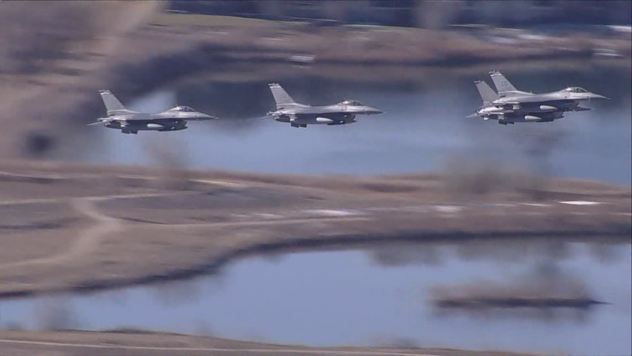 F-16 Vipers Scheduled to Fly Over Key Colorado Areas This Memorial Day Weekend in Tribute