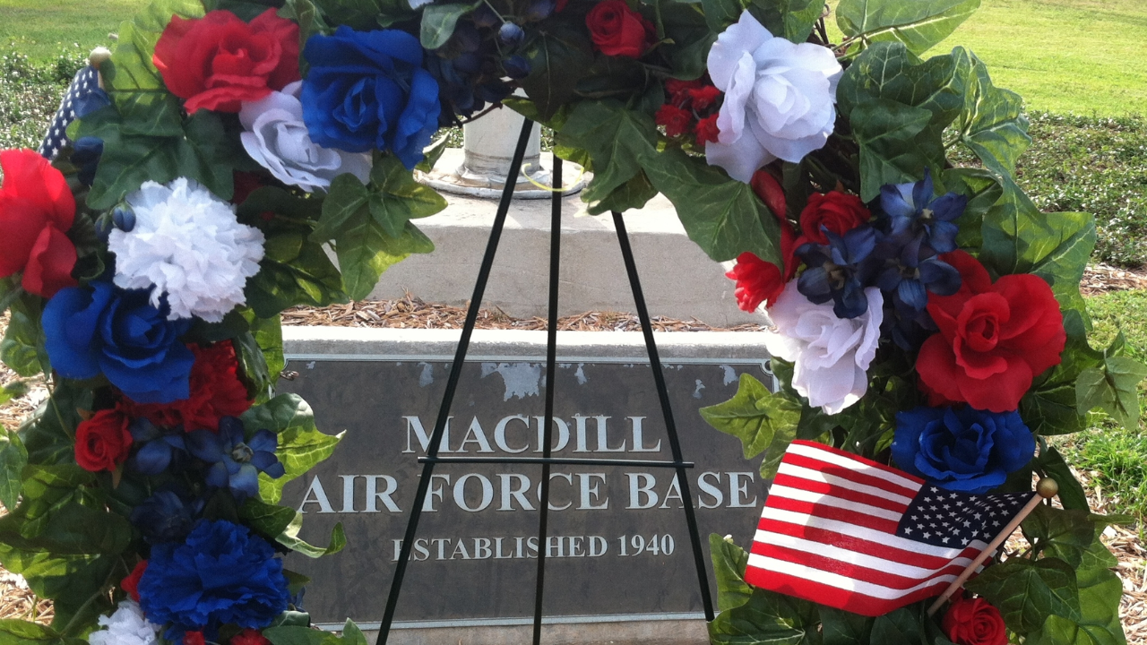 Tampa Bay Lays Wreaths and Honors Service Members at Mac Dill Air Force Base