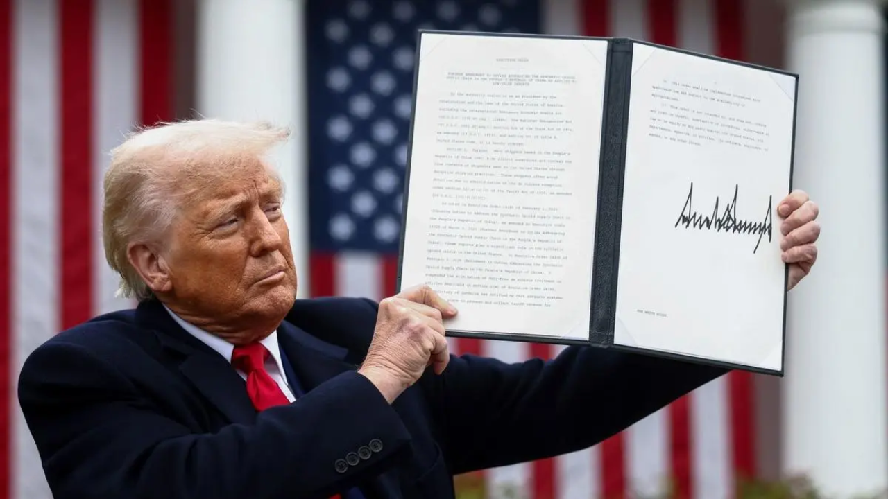 Shares Show Mixed Performance While Dollar Faces Pressure Following Trump’s Tariff Announcements