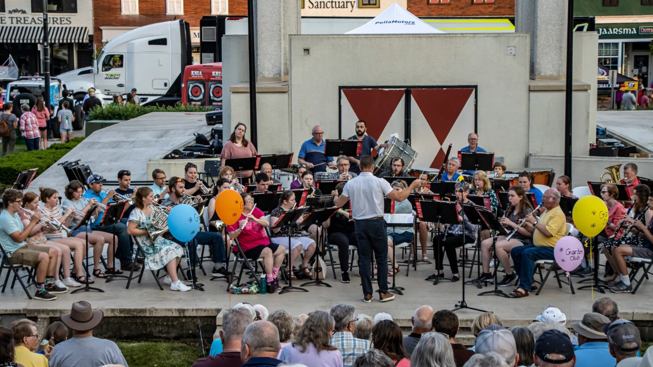 Pella City Band Resumes Live Performances This Summer, Offering Free Concerts to the Community