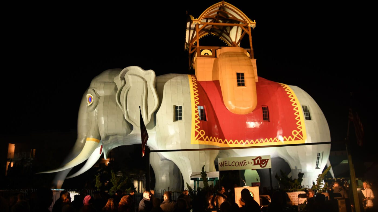 Lucy the Elephant in Margate Wins Prestigious 2025 Honors for Historic Preservation