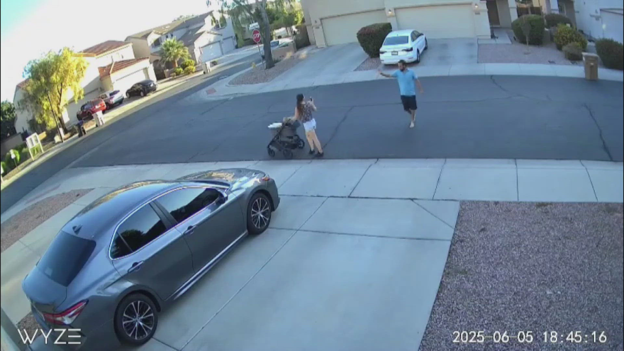 Video Footage Shows Man Attempting to Kidnap Woman and Infant in Peoria Neighborhood