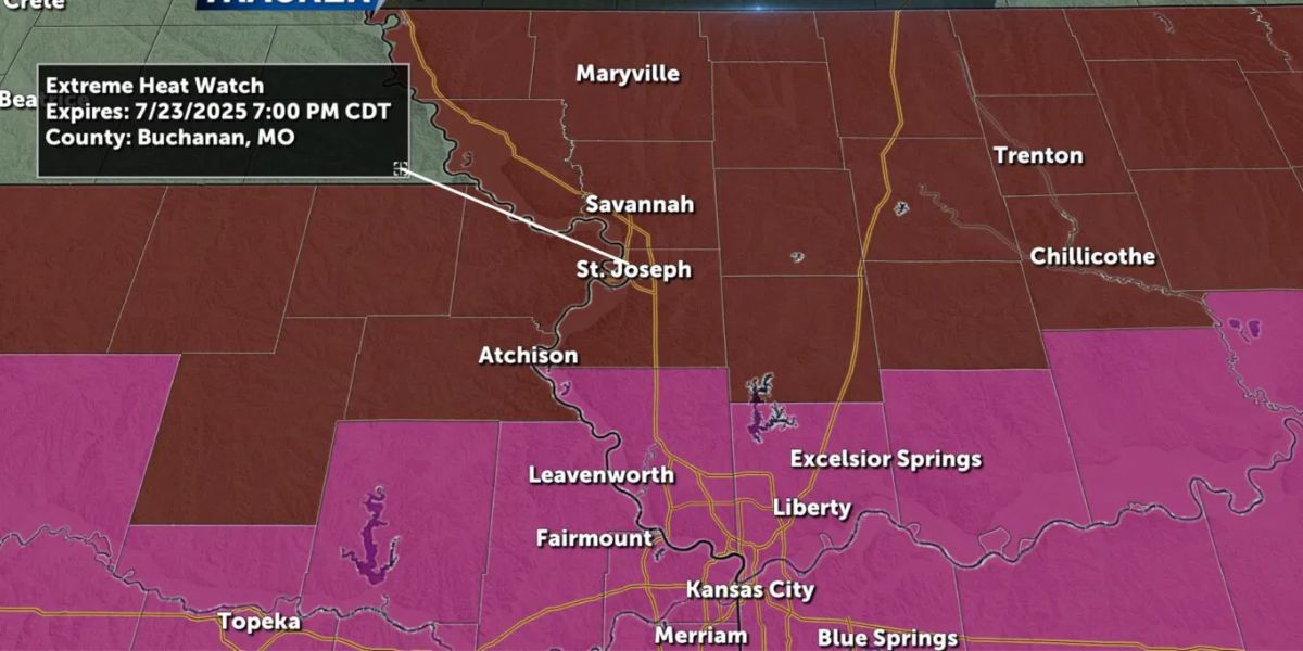Tracking Scattered Storms, Dangerous Heat Expected Next Week